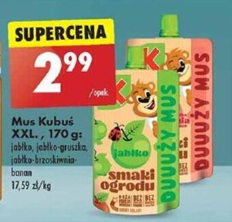 Biedronka Mus Kubuś XXL., 170 g oferta