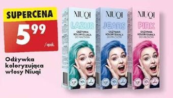 Biedronka Odżywka koloryzująca włosy Niuqi oferta