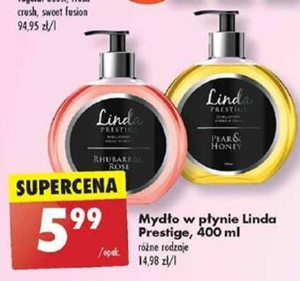 Biedronka Mydło w płynie Linda Prestige, 400 ml oferta
