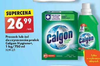 Biedronka Proszek lub żel do czyszczenia pralek Calgon Hygiene+, 1 kg/750 ml oferta