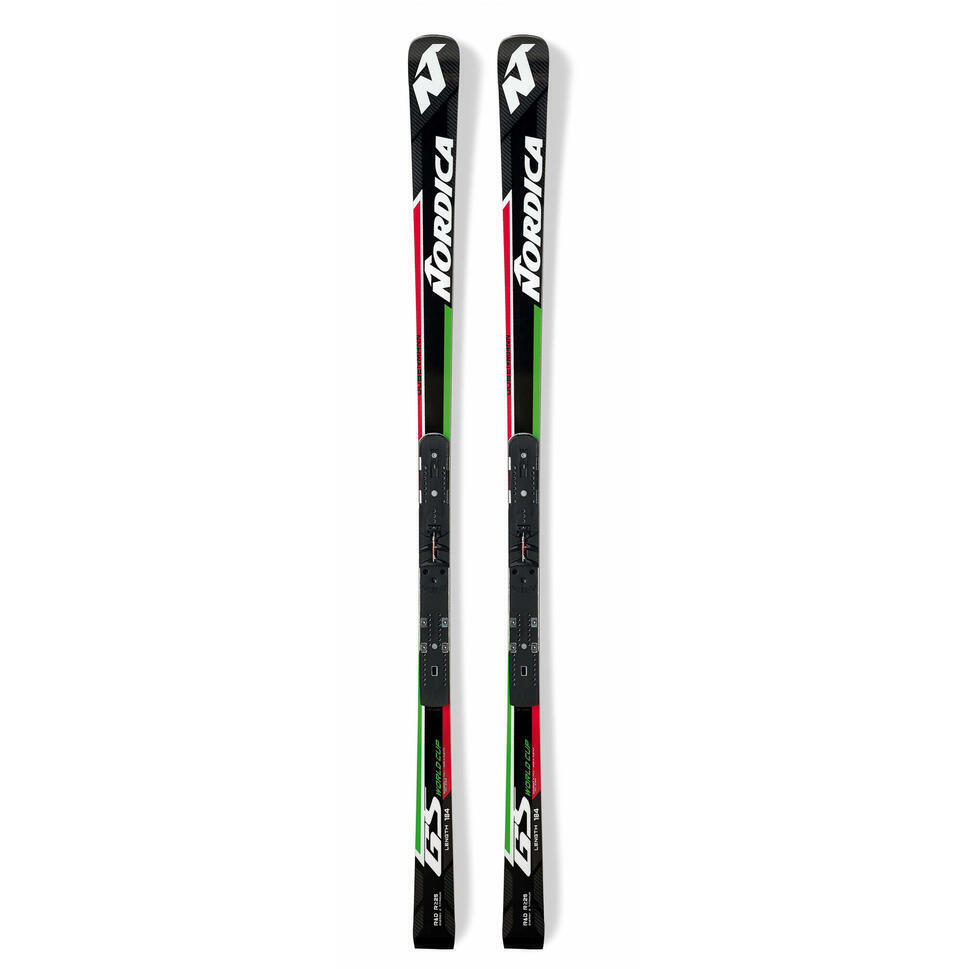 Decathlon Narty zjazdowe męskie nordica dobermann gs wc z wiązaniami oferta