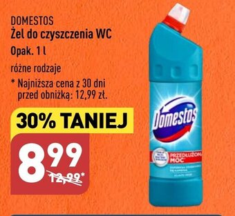 ALDI DOMESTOS Żel do czyszczenia WC 1l oferta