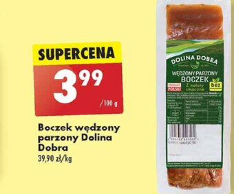 Biedronka Boczek wędzony parzony oferta