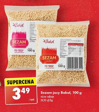 Biedronka Sezam jasny prażony oferta
