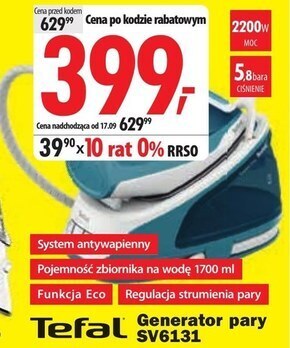 Media Expert Generator pary tefal oferta