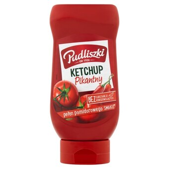 Społem Pudliszki ketchup pikantny 480 g oferta