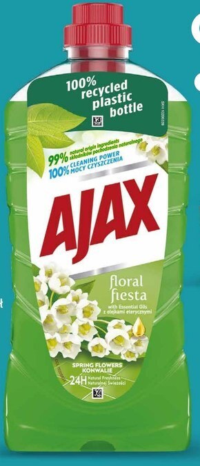 Intermarche Ajax floral fiesta konwalia płyn uniwersalny 1l oferta