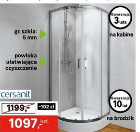 Leroy Merlin Kabina prysznicowa oferta