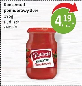 Passa Pudliszki koncentrat pomidorowy 195 g oferta