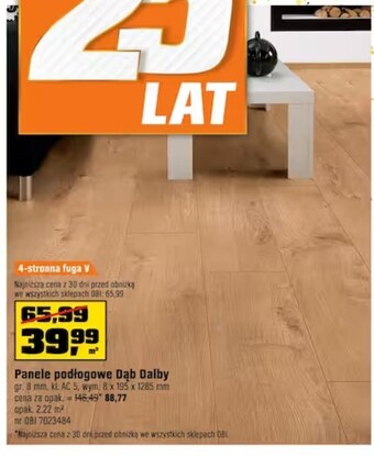 OBI Panele podłogowe oferta