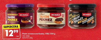 Biedronka Pasta sezamowa drzewo świętojańskie oferta