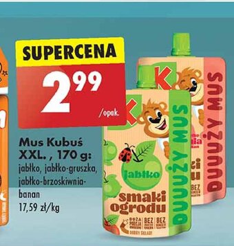 Biedronka Mus jabłko oferta