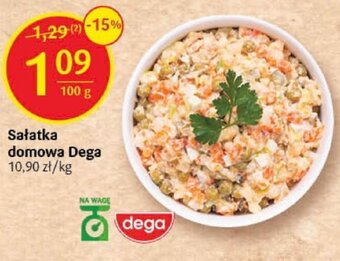Delikatesy Centrum Sałatka domowa Dega 100g oferta