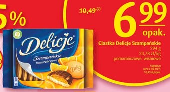 Delikatesy Centrum Ciastka Delicje Szampańskie 294 g oferta