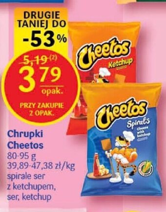 Delikatesy Centrum Chrupki Cheetos 80-95g oferta