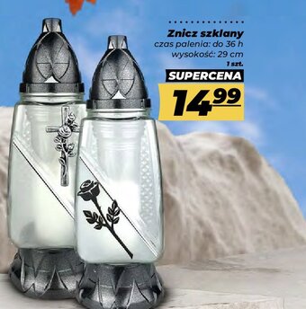 Polomarket Znicz szklany 29 cm oferta