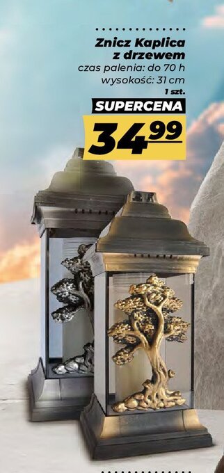 Polomarket Znicz kaplica z drzewem oferta