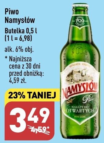 ALDI Piwo Namysłów 0,5 l oferta
