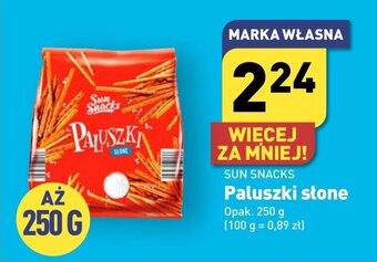 ALDI SUN SNACKS Paluszki stone 250 g oferta