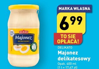 ALDI DELIKATO Majonez delikatesowy 400 ml oferta