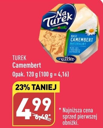 ALDI TUREK Camembert 120 g oferta