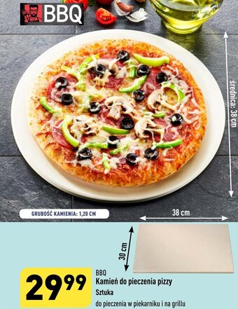 ALDI BBQ Kamień do pieczenia pizzy oferta