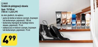 ALDI CLINAIR Środek do pielęgnacji obuwia 75/100 ml oferta