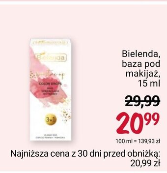 Rossmann Bielenda, baza pod makijaż, 15 ml oferta