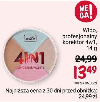 Rossmann Wibo, profesjonalny korektor 4w1, 14 g oferta
