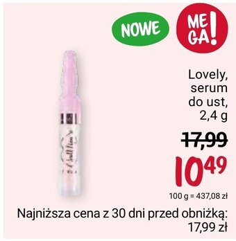 Rossmann Lovely, serum do ust, 2,4 g oferta
