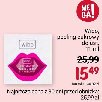 Rossmann Wibo, peeling cukrowy do ust, 11 ml oferta
