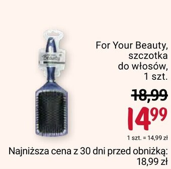Rossmann For Your Beauty szczotka do włosów 1szt. oferta