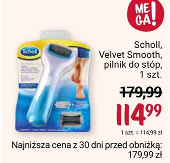 Rossmann Scholl Velvet Smooth pilnik do stóp 1szt. oferta
