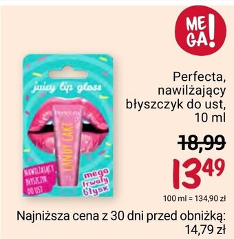 Rossmann Perfecta nawilżający błyszczyk do ust 10ml oferta