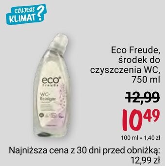 Rossmann Eco Freude środek do czyszczenia WC 750ml oferta