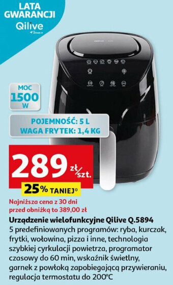 Auchan Urządzenie wielofunkcyjne Qilive Q.5894 oferta