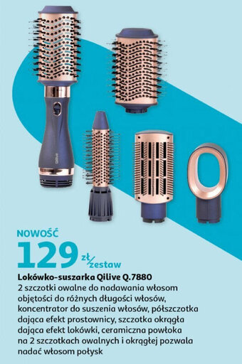 Auchan Lokówko-suszarka Qilive Q.7880 oferta
