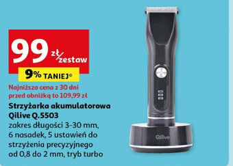 Auchan Strzyżarka akumulatorowa Qilive Q.5503 oferta