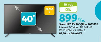 Auchan Smart LED TV 40" Qilive 40FS232 oferta