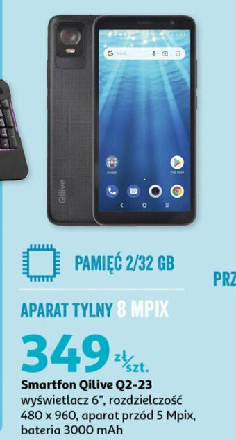 Auchan Smartfon Qilive Q2-23 oferta