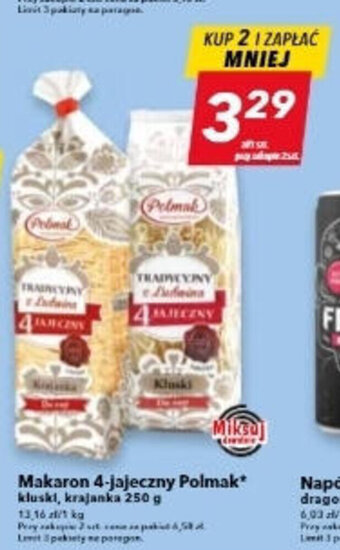 Makaron 4-jajeczny Polmak 250 g