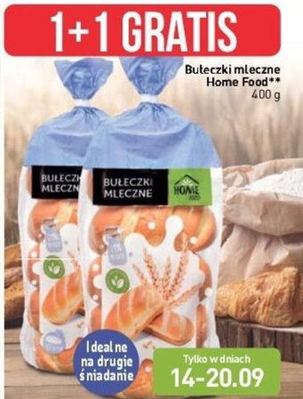 Stokrotka Bułeczki mleczne Home Food 400 g oferta