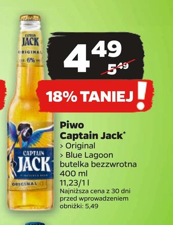 Netto Piwo captain jack oferta