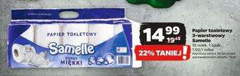 Netto Papier toaletowy 3-warstwowy samelle oferta