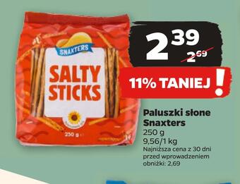 Netto Paluszki słone snaxters oferta
