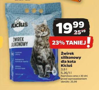 Netto Żwirek silikonowy dla kota kiciuś oferta