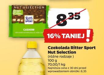 Netto Czekolada ritter sport nut selection oferta
