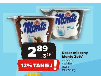 Netto Deser mleczny monte zott oferta