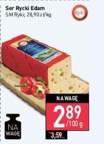 Stokrotka Ser Rycki Edam SM Ryki 100 g oferta