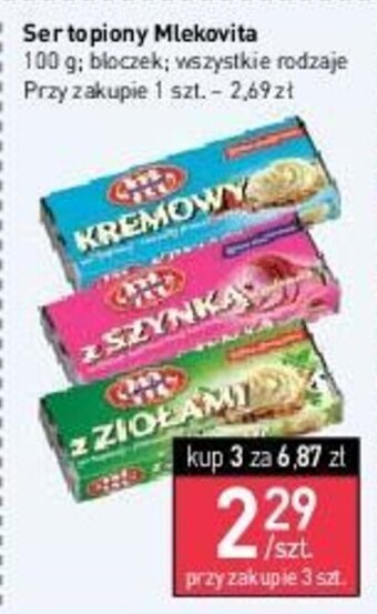 Stokrotka Ser topiony Mlekovita 100 g oferta